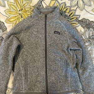 Patagonia kids Better Sweater full zip size S (7-8) EUC